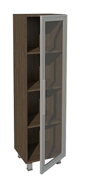 Шкаф витрина В4-2В