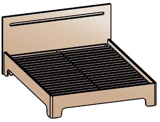 Кровать 160х200   КР-2003