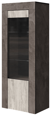 Шкаф с витриной   КМК 0467.21