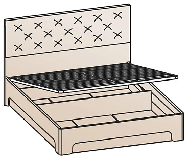 Кровать с подъемным механизмом 180х200 КРП-1204
