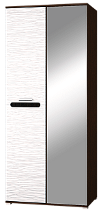 Шкаф двухдверный с зеркалом 