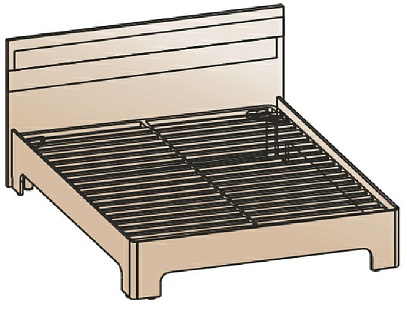 Кровать 180х200 КР-208
