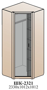 Угловой шкаф ШК-2321