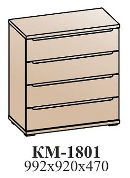 Комод КМ-1801