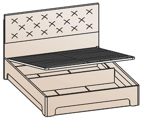 Кровать с подъемным механизмом 140х200   КРП-1202
