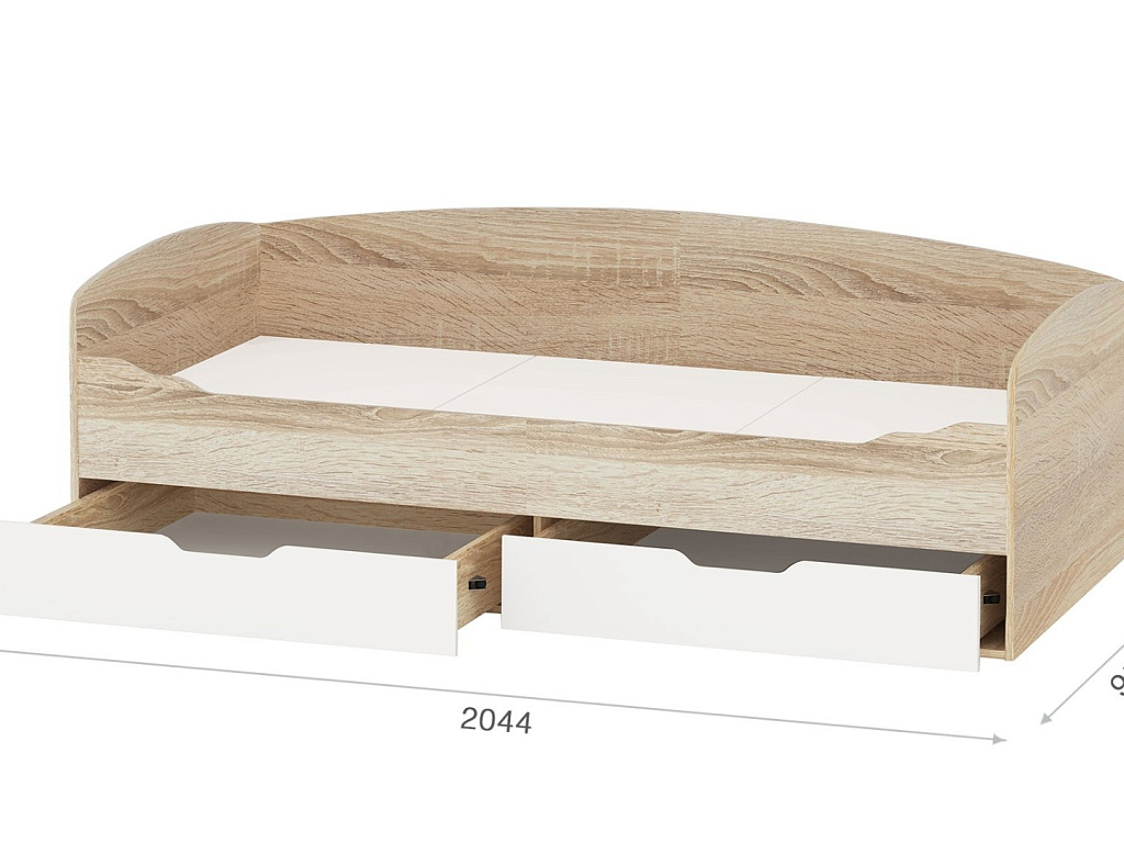 Кровать-Топчан 90 с основанием   