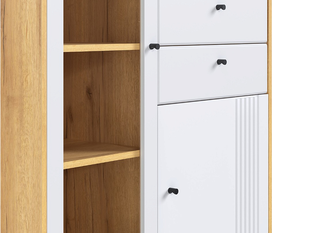 Пенал низкий (1 стекл)   