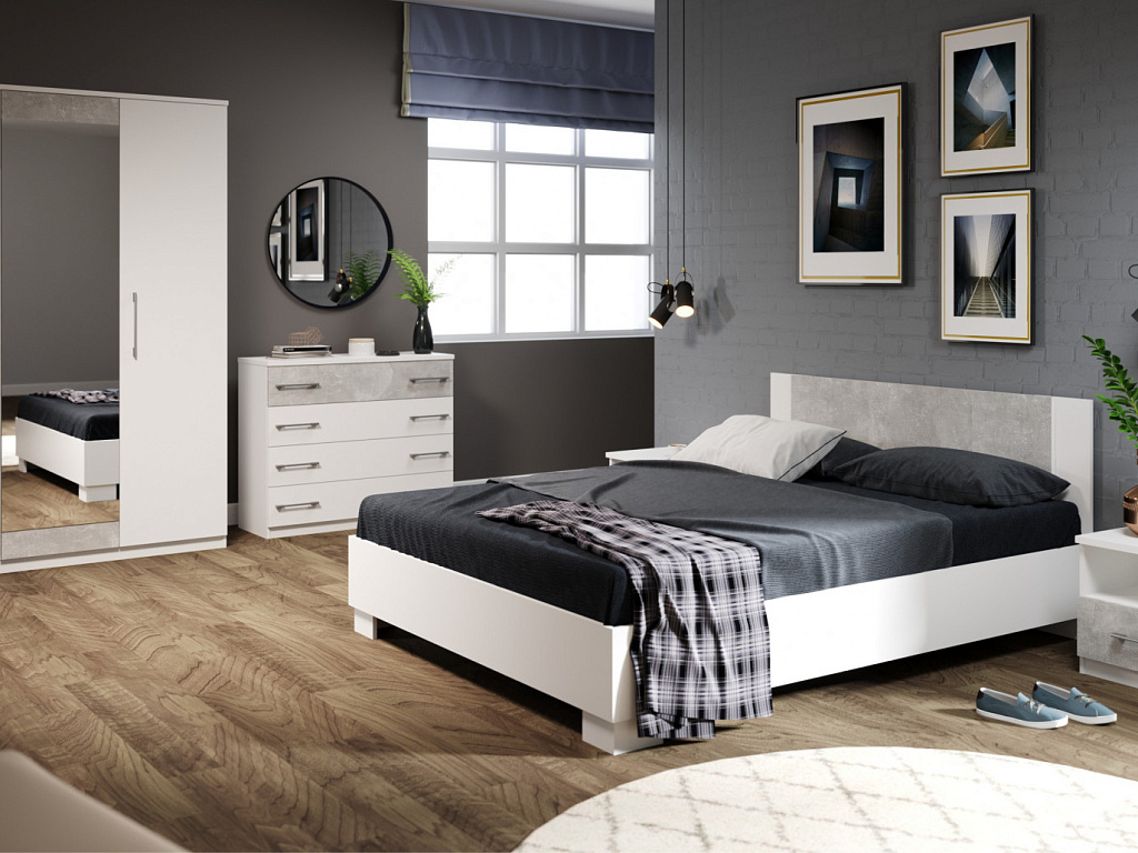 Кровать с основанием 140х200   