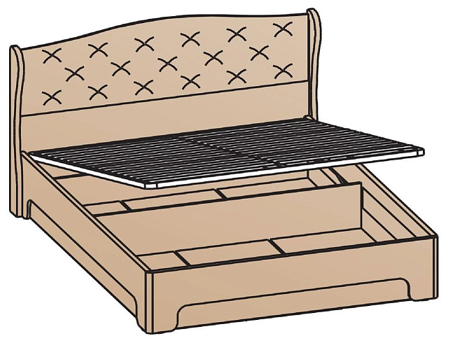 Кровать с подъемным механизмом 120х200   КРП-1701