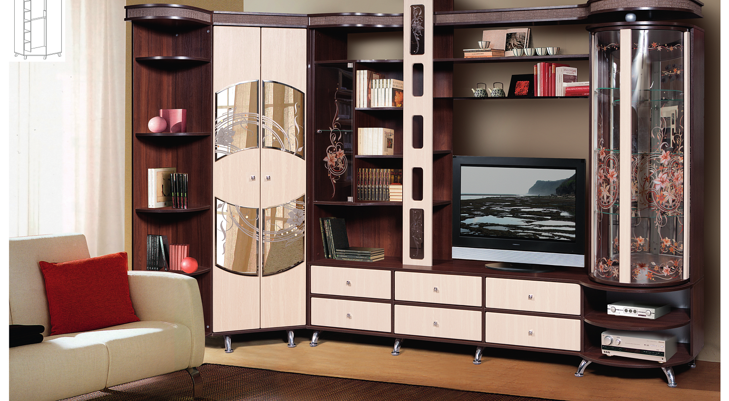 Орфей 11 Орех шоколадный