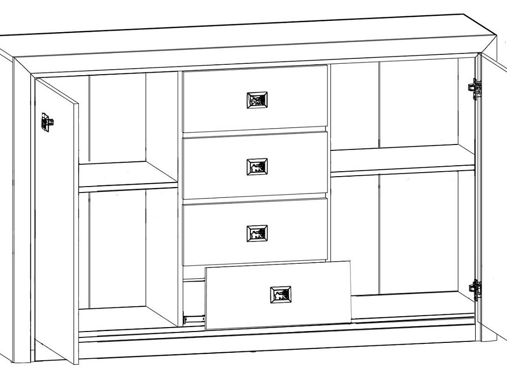 Тумба   KOM 2D4S