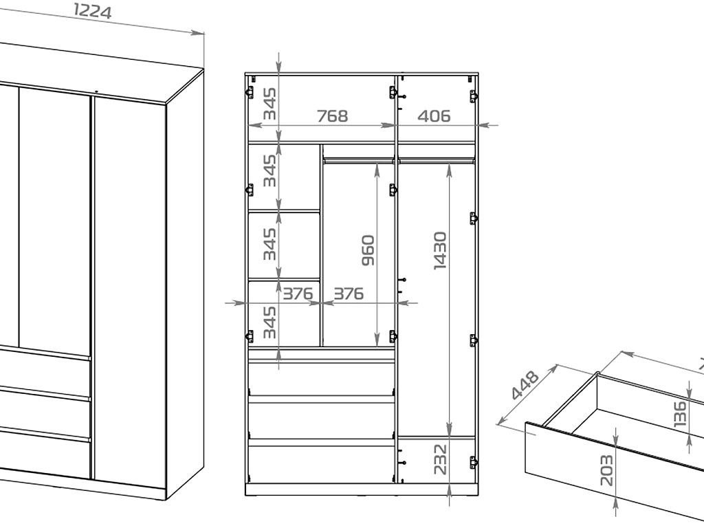 Шкаф Stor (123)   02283