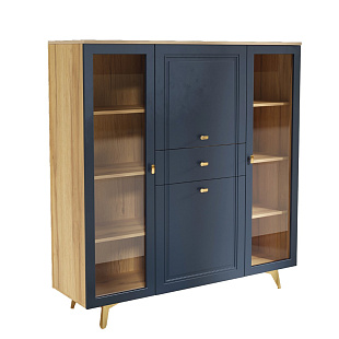 Пенал низкий (2 стекл) 