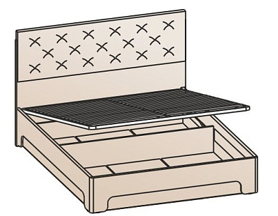 Кровать с подъемным механизмом 1800 КРП-1204