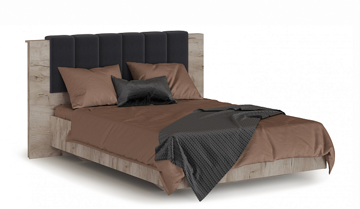 Кровать МИ 140х200 без ламелей   