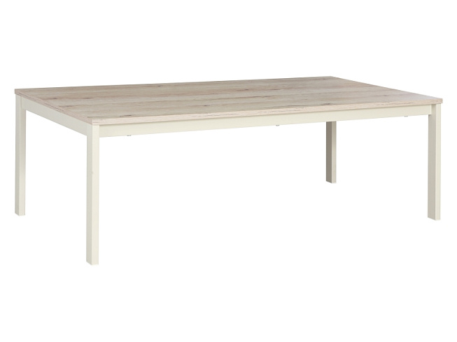 Стол журнальный SIGNAL FROST L1 дуб альпийский/белый 120/60/48   FROSTL1