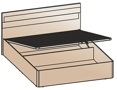 Кровать с подъемным механизмом 140х200 КРП-201  