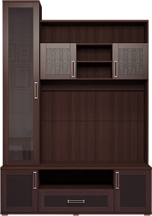 Шкаф стеллаж комбинированный аргентина 14