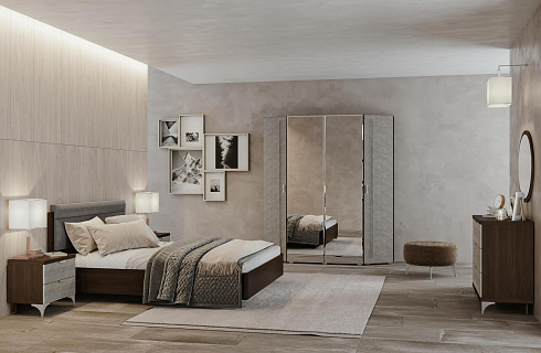 Лотос Венге-бетон серый