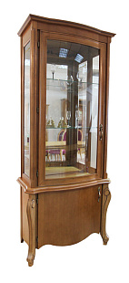 Шкаф с витриной ММ-257-01