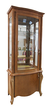 Шкаф с витриной ММ-257-01