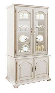 Шкаф с витриной ММ-126-11