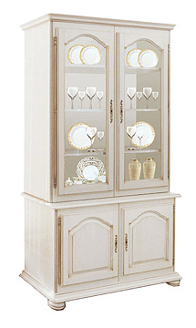 Шкаф с витриной ММ-126-11