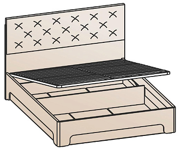 Кровать с подъемным механизмом 160х200 КРП-1203