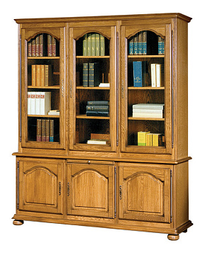 Шкаф с витриной ММ-126-12