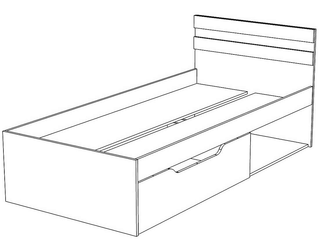 Кровать 900   0467.18