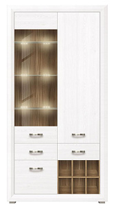 Шкаф с подсветкой REG1W2D2S