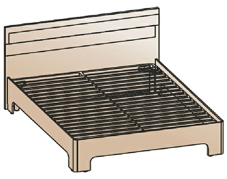 Кровать 140х200 КР-206