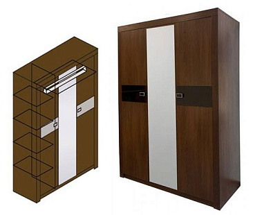 Шкаф для одежды М8