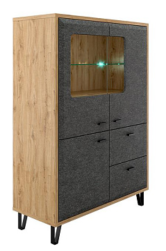 Тумба с подсветкой KOM2W1D2S_LED