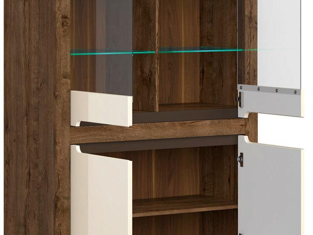 Шкаф с подсветкой   REG2W2D