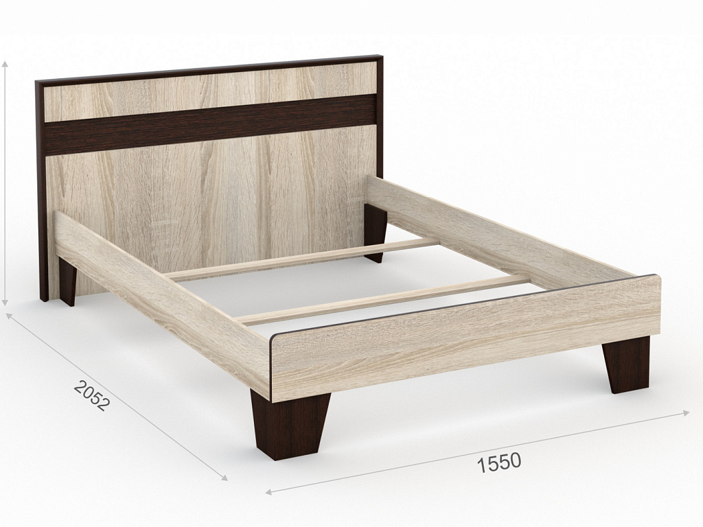 Кровать без основания 140х200   