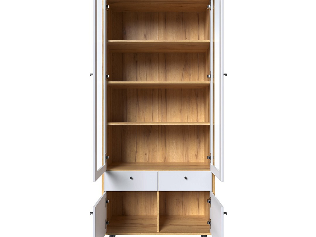 Пенал-витрина 2-дв   