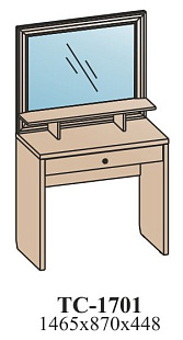 Туалетный столик ТС-1701