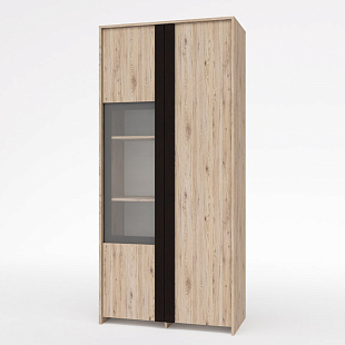 Шкаф с витриной КМК 0552.6