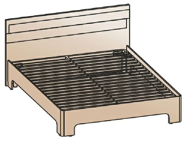 Кровать 140х200   КР-201  