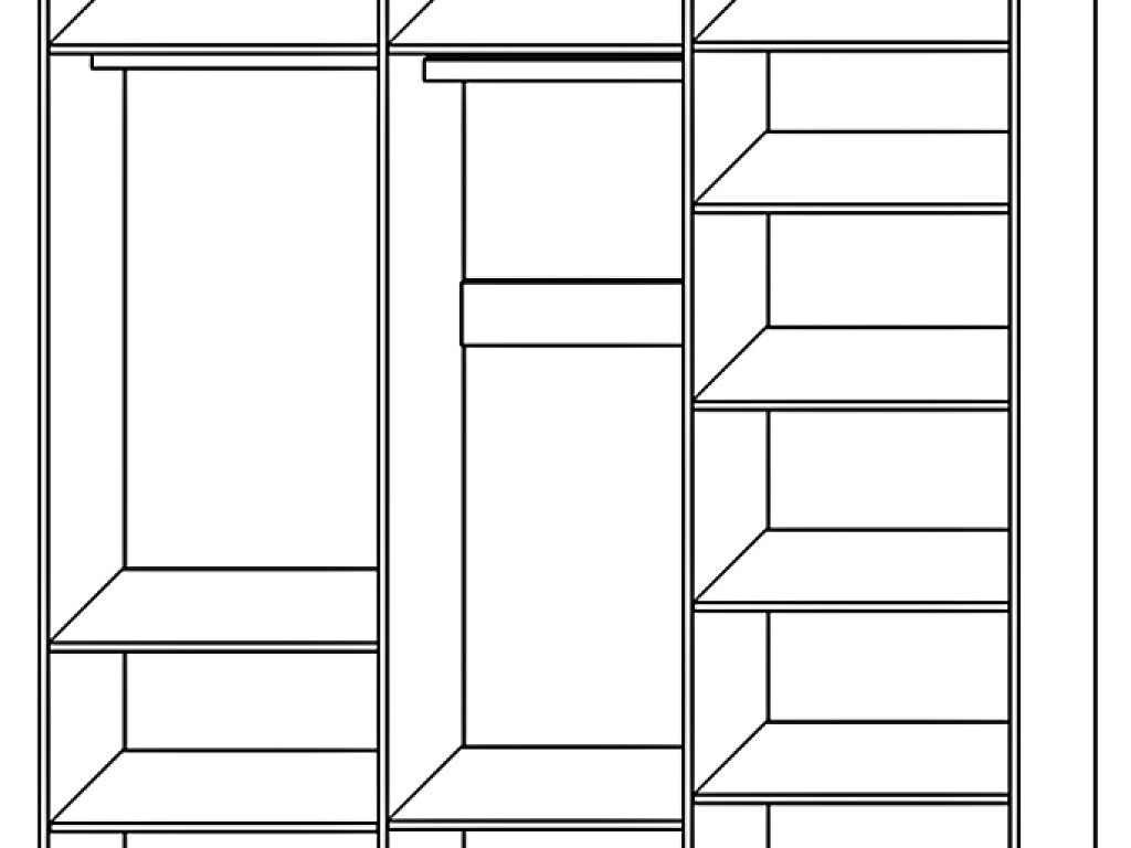 Шкаф для одежды   КМК 0673.13