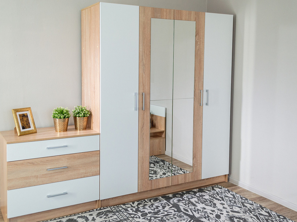 Распашной шкаф 4дв   