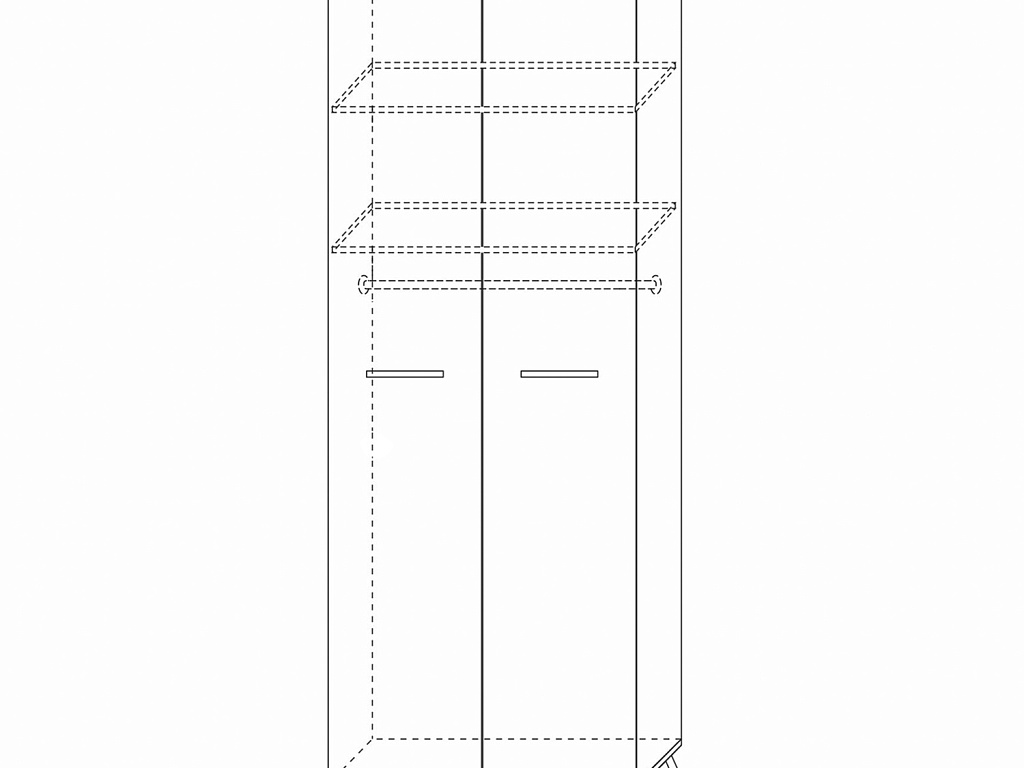 Шкаф 800 высокий   