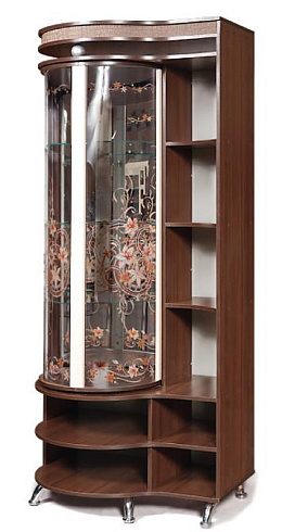 Шкаф с витриной (правый)   КМК 0365.3