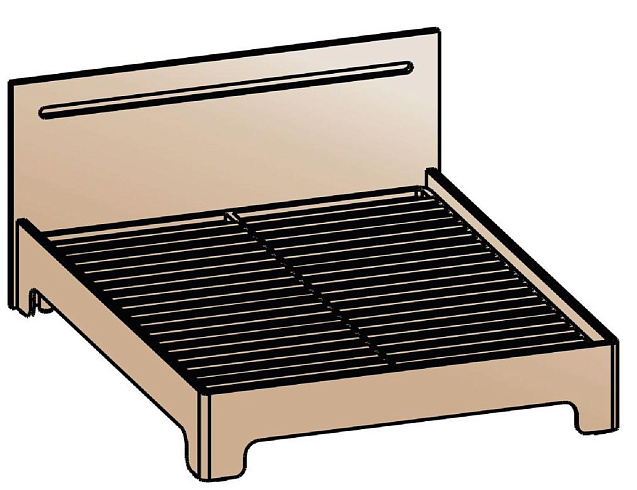 Кровать 180х200   КР-2004