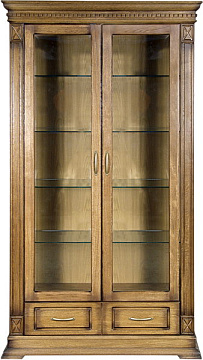 Шкаф с витриной П079.27