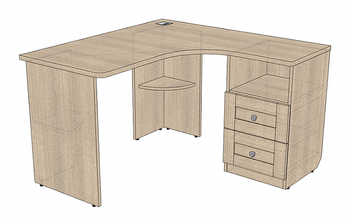 Стол угловой   13