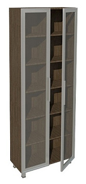 Шкаф витрина В62-2В