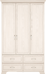 Шкаф для одежды без зеркал 1