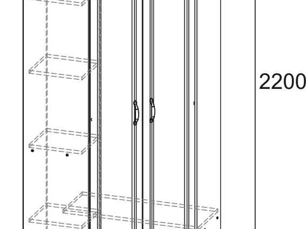 Шкаф угловой   00-00103037